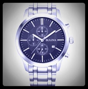 Bulova mens chronograph watch